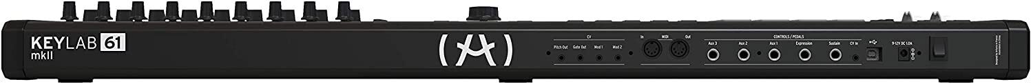 Arturia KeyLab MKII 61 Professional MIDI Controller w/Software Black UC - Fresh Stock Dated December 2025