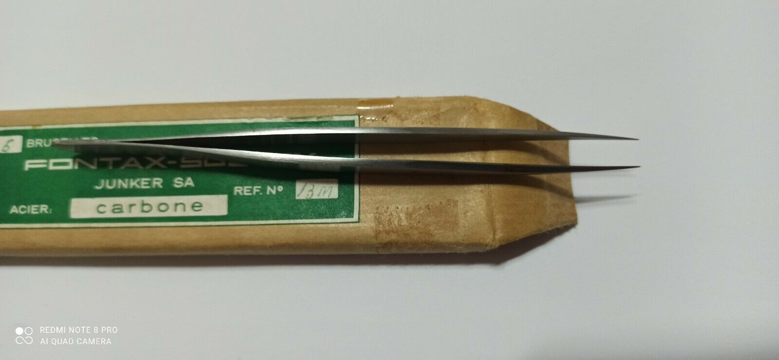 FONTAX JUNKERS Original Tweezers swiss  no.13M New ,1pcs. - Fresh Stock Dated December 2025