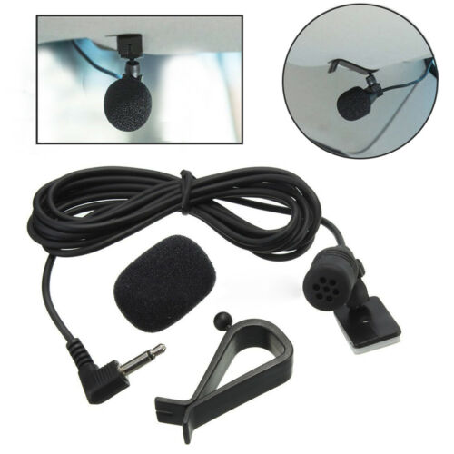 2.5mm Microphone For Car Stereo GPS DVD Bluetooth Enabled External Mic US Seller - Fresh Stock Dated December 2025