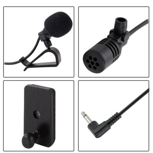 2.5mm Microphone For Car Stereo GPS DVD Bluetooth Enabled External Mic US Seller - Fresh Stock Dated December 2025