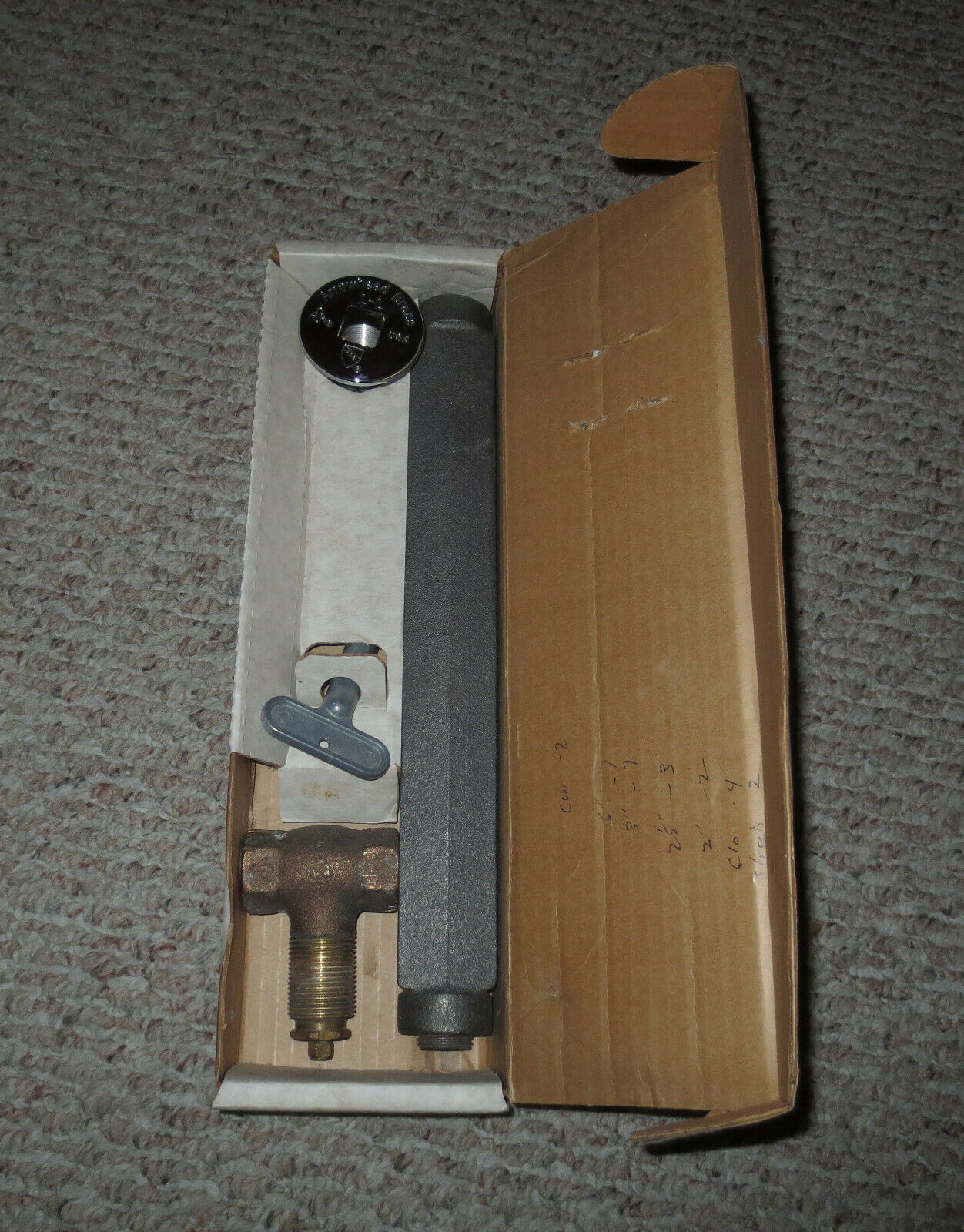 Gas Log Lighter Kit - Arrowhead Brass No.258K - Fresh Stock Dated December 2025