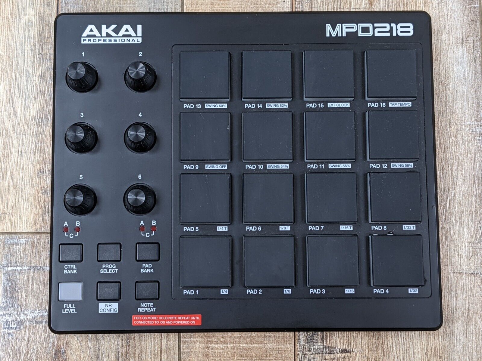 Akai Professional MPD218 MIDI USB Pad Drum Beat Controller - Fresh Stock Dated December 2025