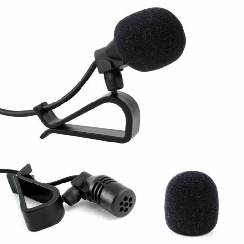 NEWLY Microphone For Car Stereo GPS DVD Bluetooth Enabled External Mic Ship US - Fresh Stock Dated December 2025