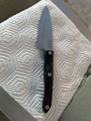 CUTCO 1738 KB Knife, Black Swirl Handle,  6 inch Blade Free Shipping 11.5