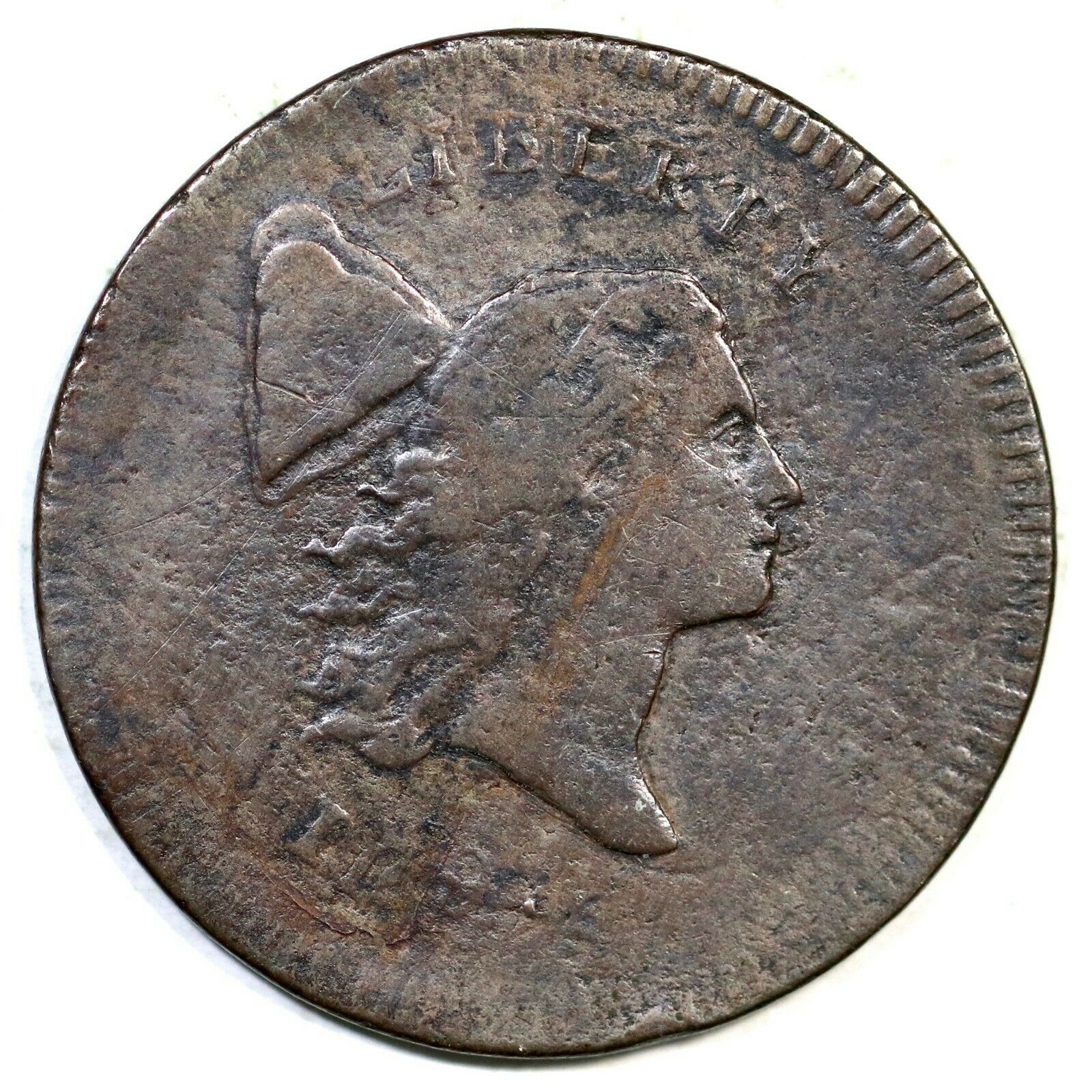 1795 C-6a R-2 Double Struck Liberty Cap Half Cent Coin 1/2c - Fresh Stock Dated December 2025