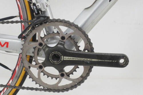 2010 De Rosa King 3 Road Bicycle Size Large Carbon Fiber Campagnolo Record 2x10 - Fresh Stock Dated December 2025