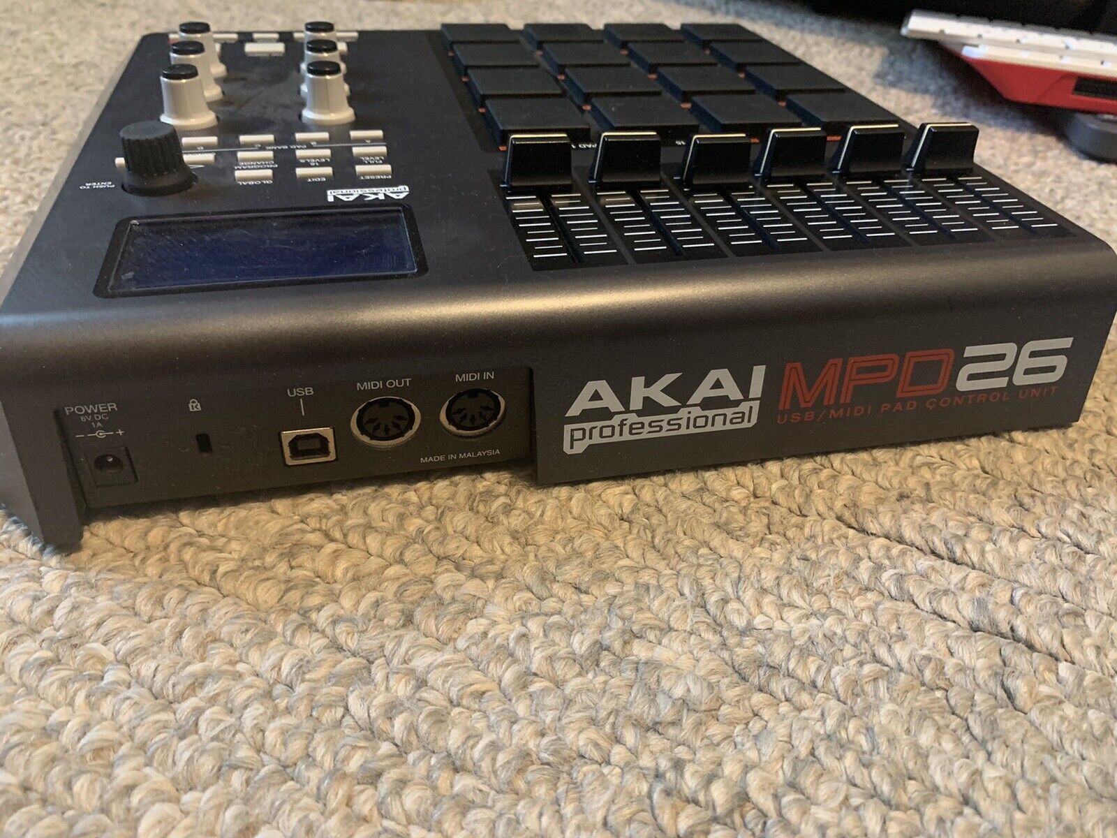 Akai mpd 26 Midi Controller with mpcstuff pad upgrade - Fresh Stock Dated December 2025