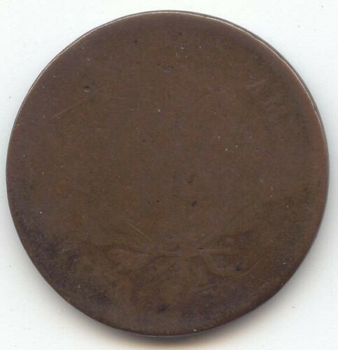 1797 1 above 1 Liberty Cap Half Cent, Clear Date, AG-Good Obverse, Fair Reverse - Fresh Stock Dated December 2025