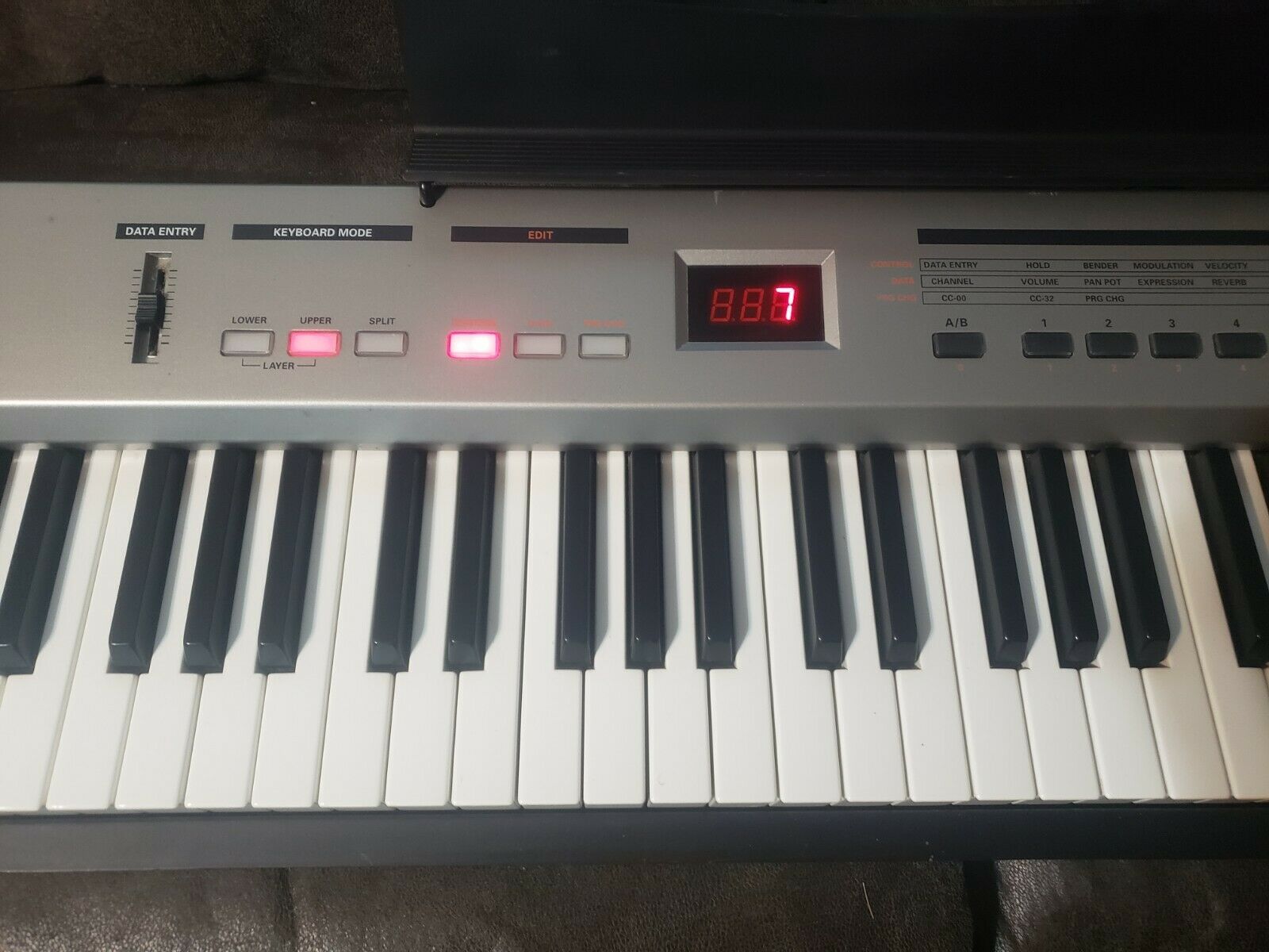 Roland A-37 76 Key Midi Keyboard Controller Rare Discontinued Works Great - Fresh Stock Dated December 2025