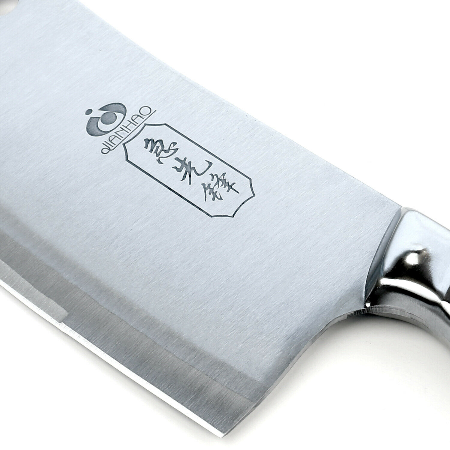 Kitchen 7'' Cleaver Knife Chopper Butcher Stainless Steel for Home Restaurant US - Fresh Stock Dated January 2026