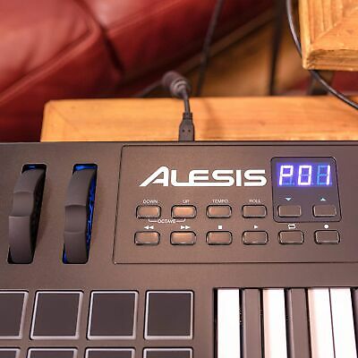 Alesis VI25 | Advanced 25-Key USB MIDI Keyboard & Drum Pad Controller - Fresh Stock Dated December 2025