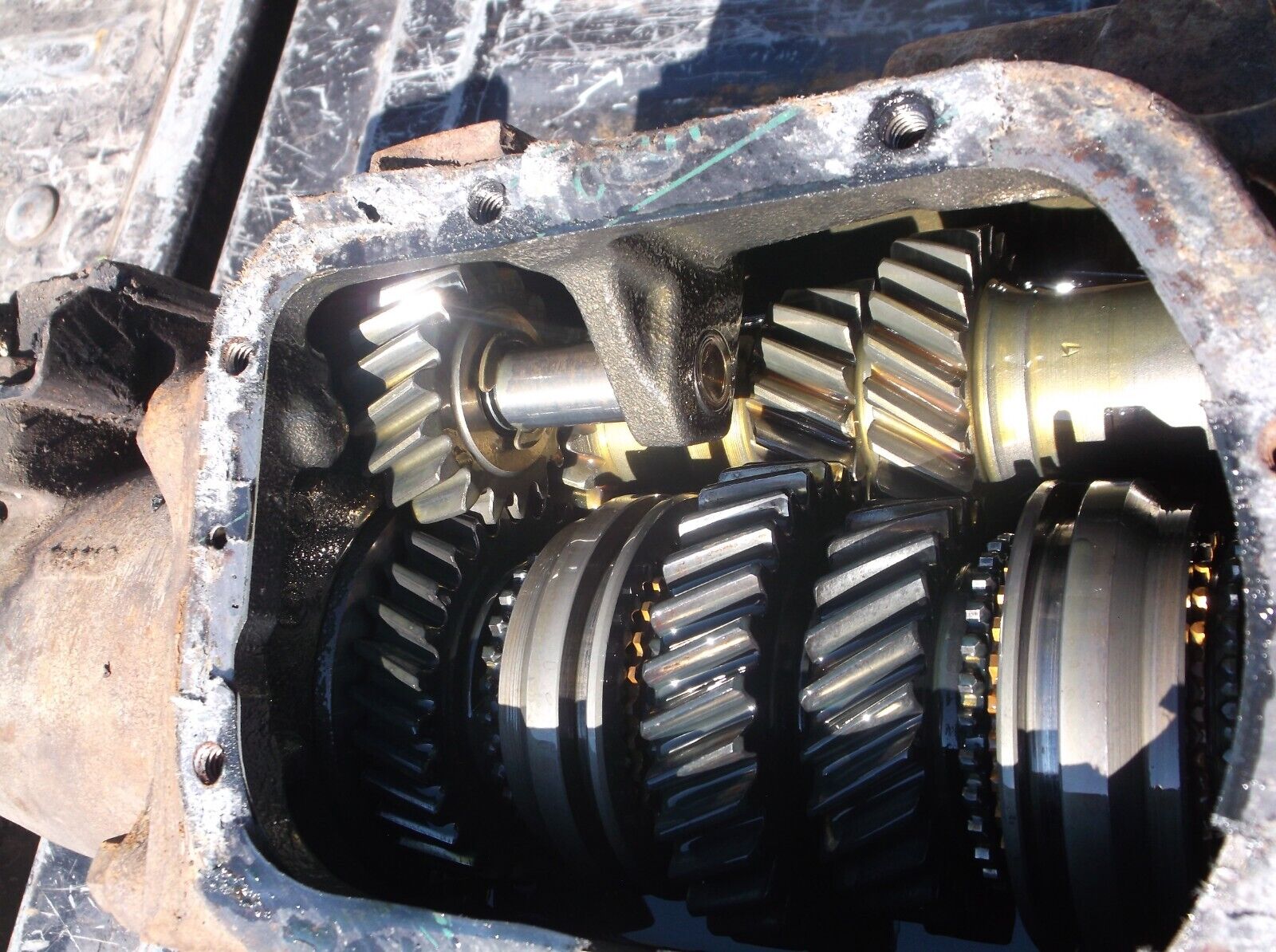 Chevy GM Saginaw 3 Speed Transmission Nova Camaro Impala C10 Dirt Track - Fresh Stock Dated January 2026