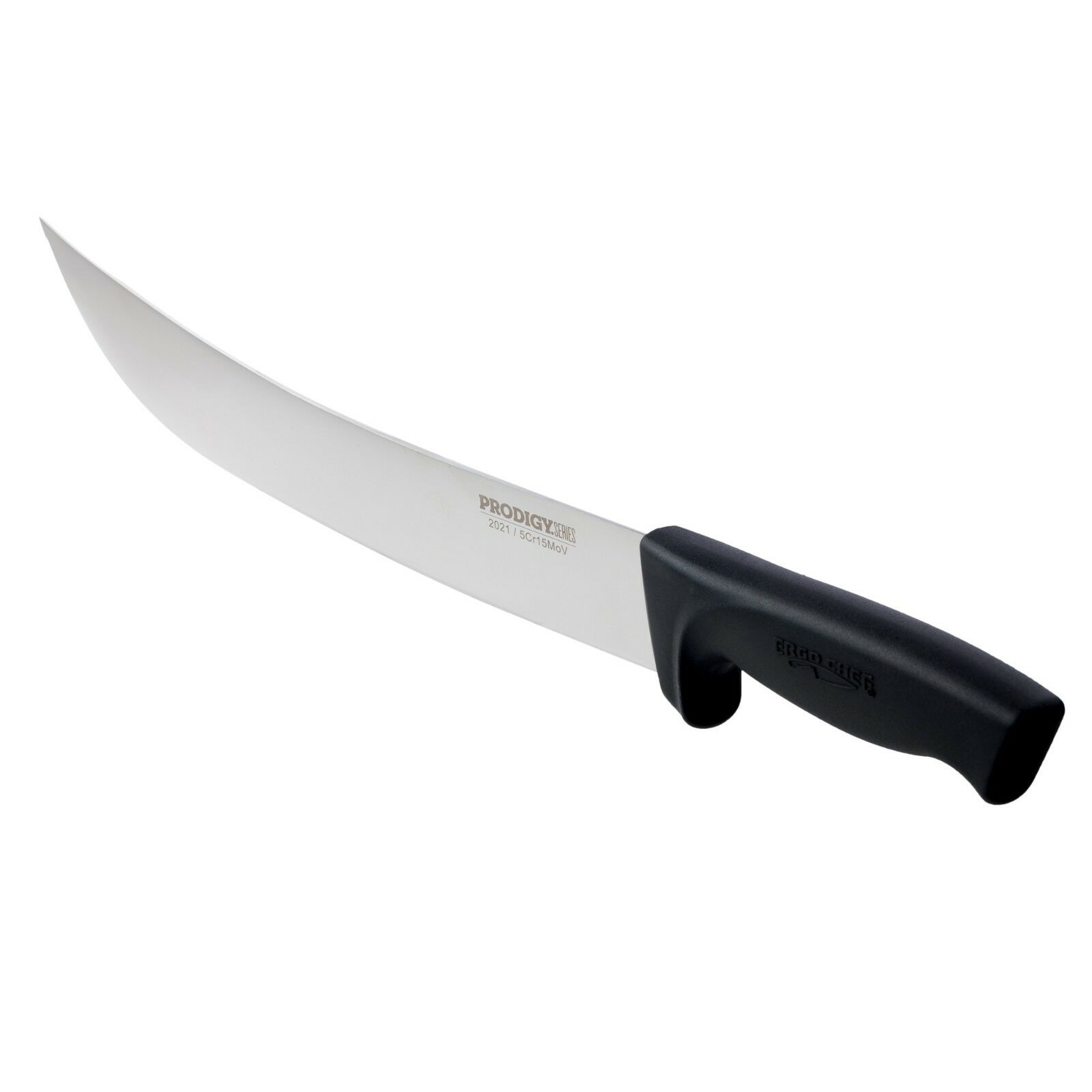 Ergo Chef 12-Inch Curved Cimeter Knife Non-slip handle Black PRODIGY SERIES - Fresh Stock Dated January 2026