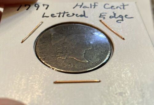 1797 Half Cent - Possibly Lettered Edge - Fresh Stock Dated December 2025
