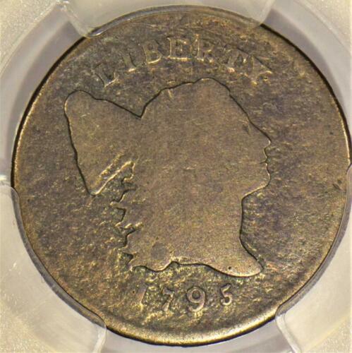 1795 LE Punctuated Date Half Cent PCGS G-04; Bold Date! - Fresh Stock Dated December 2025