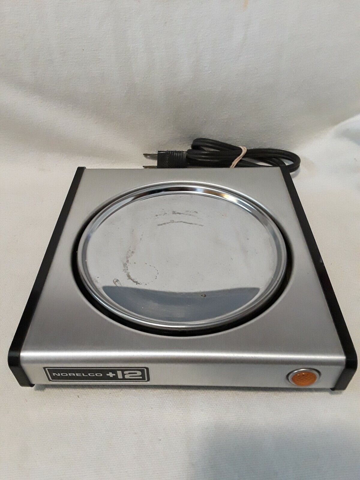 Vintage Norelco +12 Coffee Serving Warming Plate  - HB5145 - Tested - Fresh Stock Dated February 2026