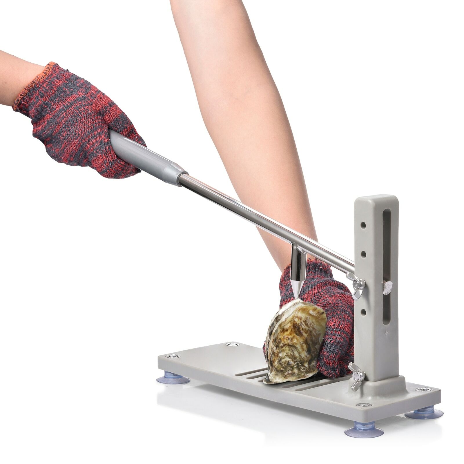 Oyster Shell Opener Adjustable Oyster Clam Shucker Tool Set Ketchen Cooking Tool - Fresh Stock Dated January 2026