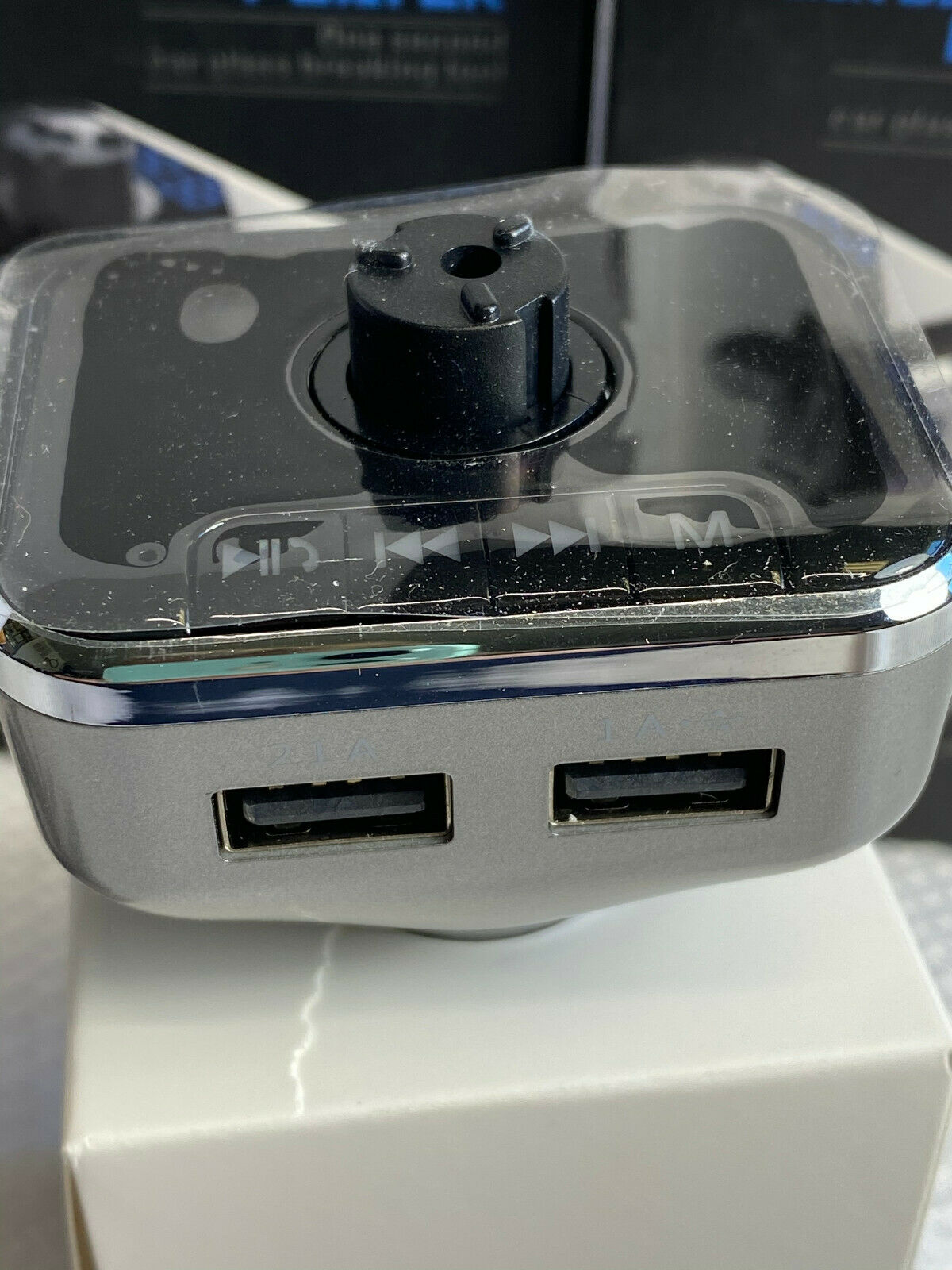 3 Pack 12 V Car Bluetooth Player Car Charger Fm Transmitter Car Glass Breaker - Fresh Stock Dated December 2025