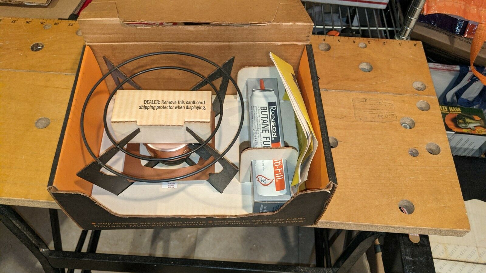 VARAFLAME RONSON COOKETTE NOS with box & instructions model #19202 - Fresh Stock Dated February 2026