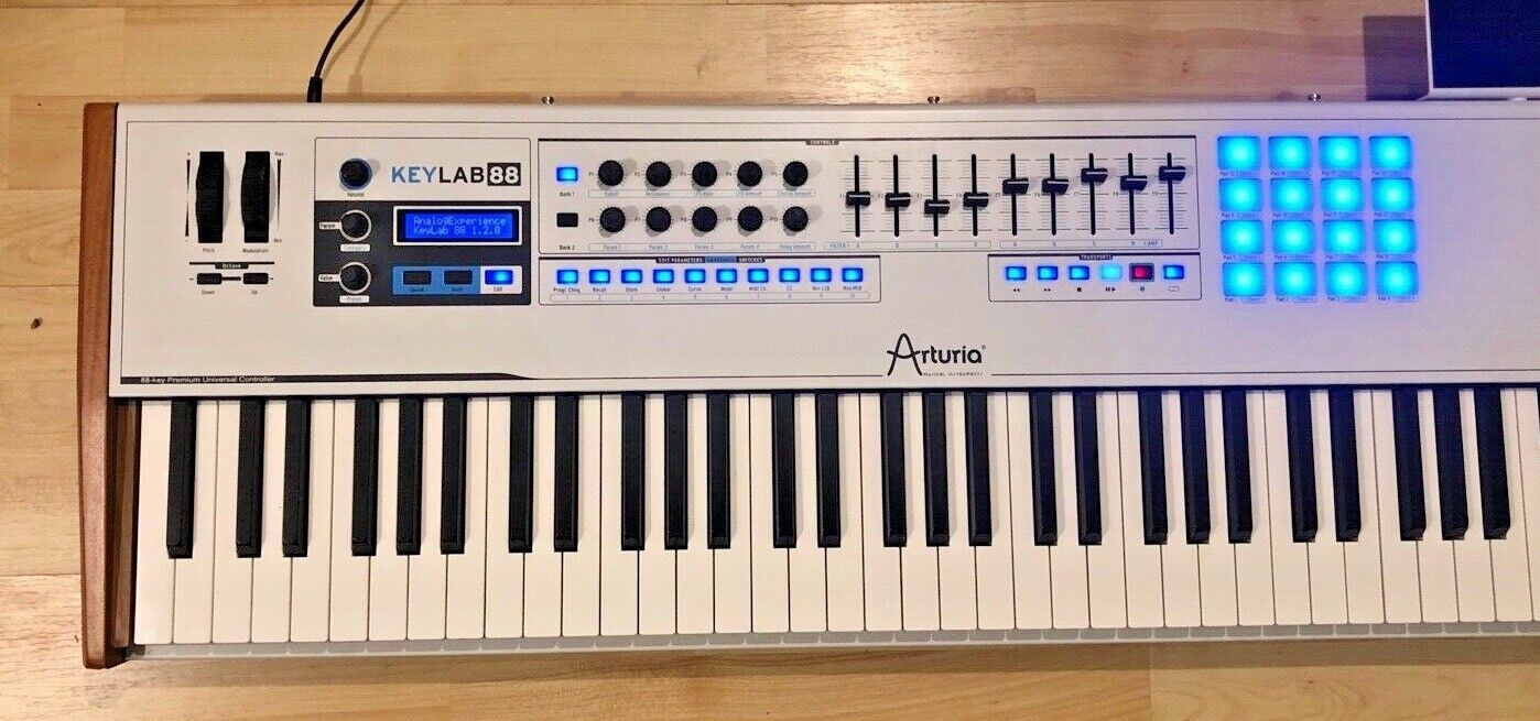 Arturia Keylab88  Piano Weighted 88 Key Midi Controller - Fresh Stock Dated December 2025