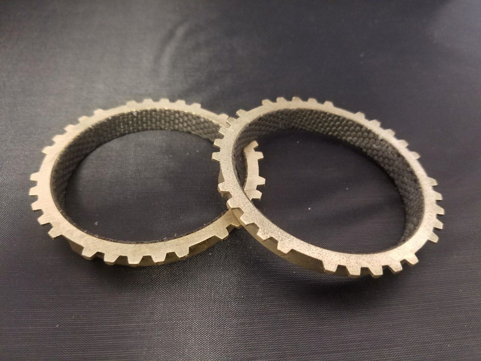 B Series LS Transmission 1st/2nd Carbon Synchros 92-01 - Fresh Stock Dated December 2025