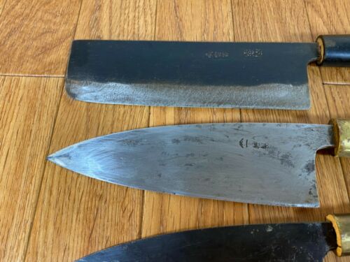 Japanese Chef's Kitchen Knife Set 5 Piece DEBA NAKIRI SANTOKU from Japan UK233 - Fresh Stock Dated January 2026