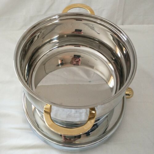 Command Performance 4 qt Pot & Burner Portable Buffet Range Chafing Warming - Fresh Stock Dated February 2026