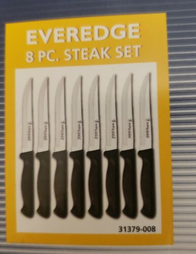 J.A. Henckels Everedge 8PC. Steak Knife Set - Fresh Stock Dated January 2026