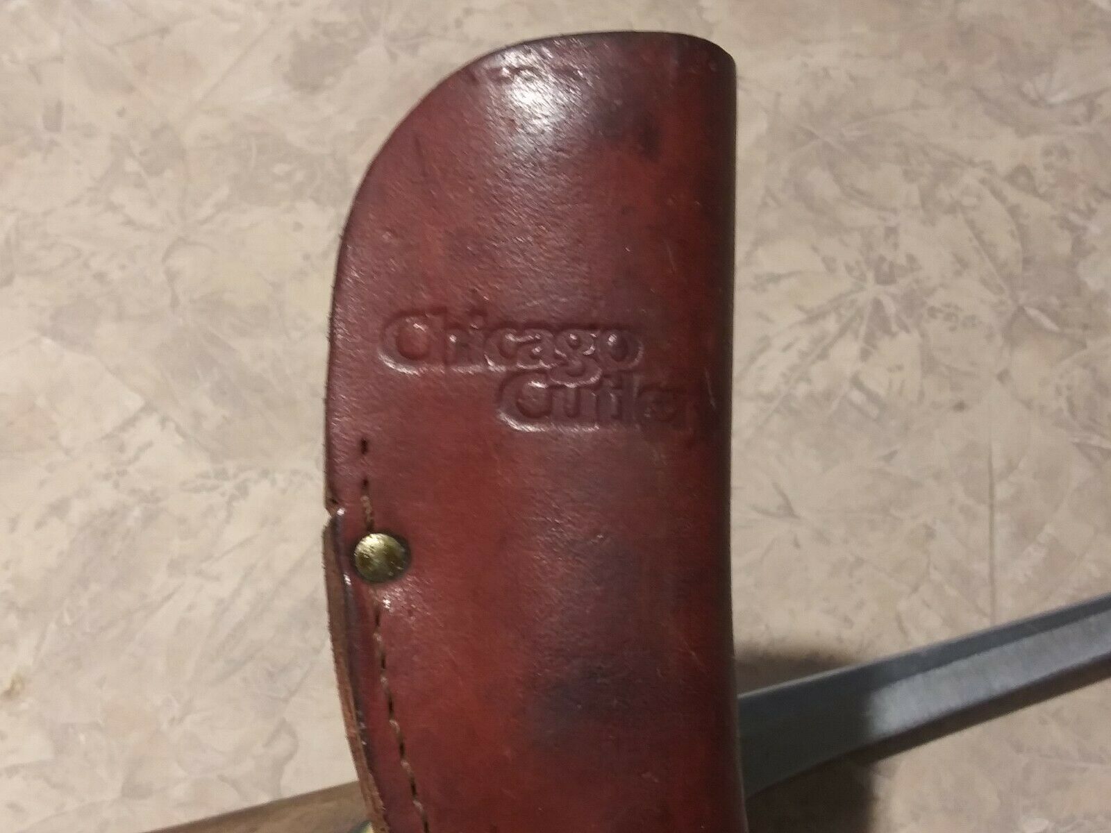 Vintage CHICAGO CUTLERY Filet Knife 78S with Original CHICAGO CUTLERY Sheath - Fresh Stock Dated January 2026