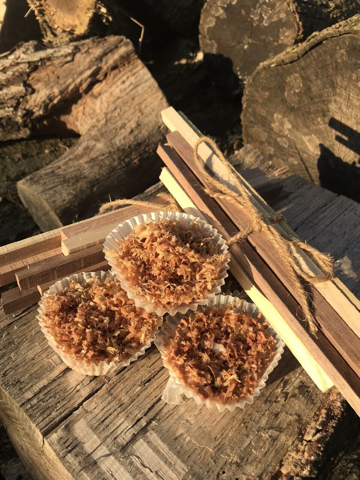 Atlatl Madness Wood Survival Camp Fire Fire Starters Fat Wood - Fresh Stock Dated December 2025