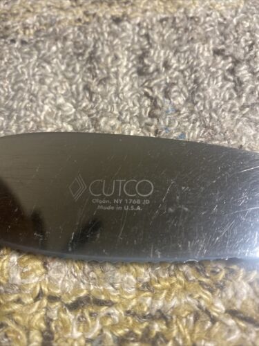 USA CUTCO 1768 Spatula Speader Classic Brown Handle Factory Sharpened - Fresh Stock Dated January 2026