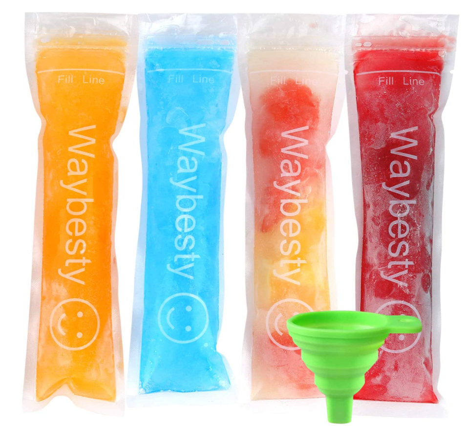 Ice Bags Popsicle Disposable Mold Pop Freezer Bpa Free Candy Tubes 150 PCs New - Fresh Stock Dated February 2026