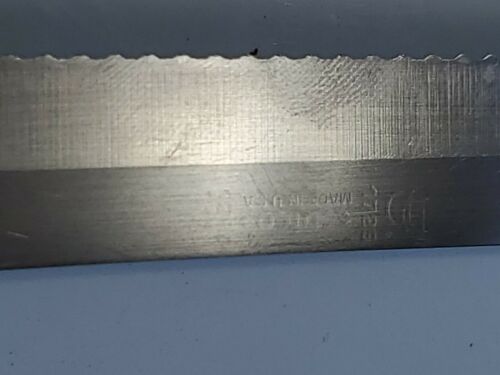 Brown Cutco 1723 DD Serrated 9inch slicer carving knife EXCELLENT CONDITION - Fresh Stock Dated January 2026