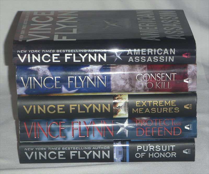 pick one - Vince Flynn - hardcover books - HC DJ firewood - Fresh Stock Dated January 2026