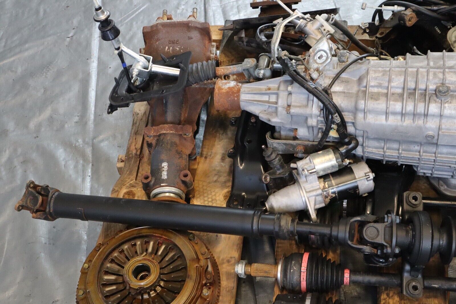 15-17 SUBARU WRX STI EJ257 OEM 6 SPEED TRANSMISSION SWAP TY856UW9AA 61,445 MILES - Fresh Stock Dated December 2025