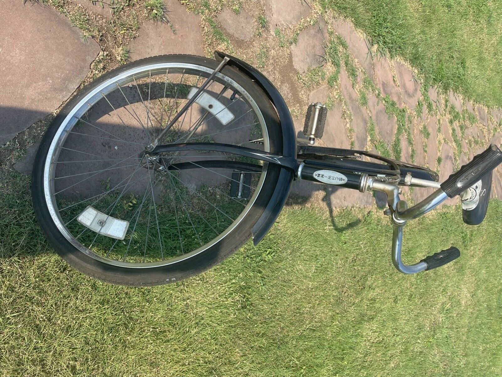 1965 Black & White Schwinn Typhoon - vintage Chicago Schwinn - All original - Fresh Stock Dated December 2025