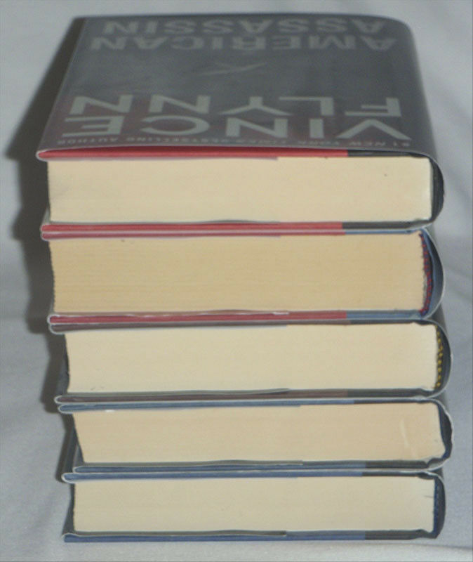 pick one - Vince Flynn - hardcover books - HC DJ firewood - Fresh Stock Dated January 2026