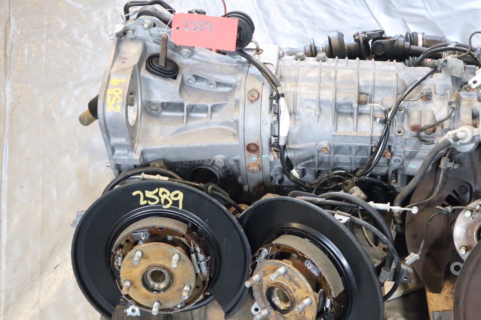 15-17 SUBARU WRX STI EJ257 OEM 6 SPEED TRANSMISSION SWAP TY856UW9AA 61,445 MILES - Fresh Stock Dated December 2025