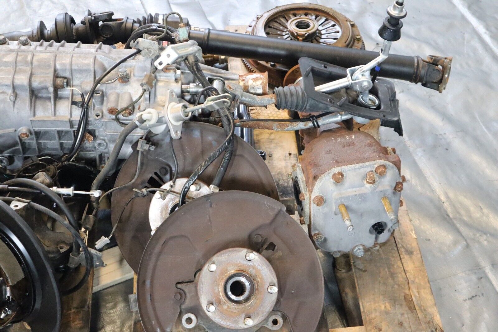 15-17 SUBARU WRX STI EJ257 OEM 6 SPEED TRANSMISSION SWAP TY856UW9AA 61,445 MILES - Fresh Stock Dated December 2025