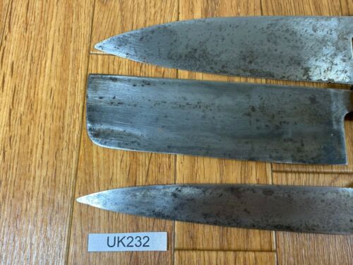 Japanese Chef's Kitchen Knife Set 3 Piece YANAGIBA NAKIRI DEBA from Japan UK232 - Fresh Stock Dated January 2026