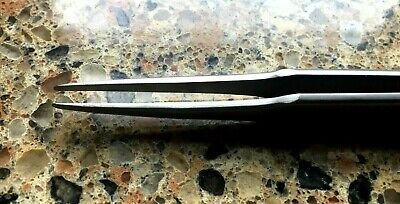VINTAGE JANEL #2A 3021AM ANTI MAGNETIC & ACID, NICKEL TWEEZERS MADE SWITZERLAND - Fresh Stock Dated December 2025