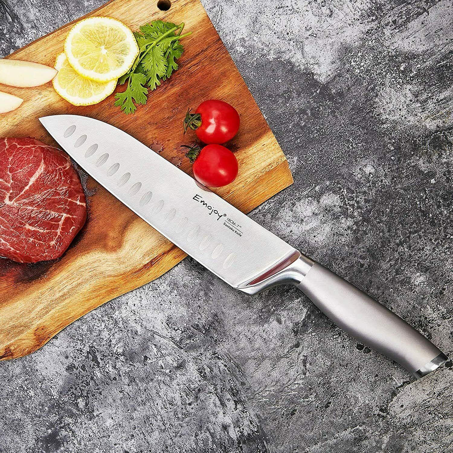 Knife Set Sharp Stainless Steel Professional Chef Cutlery Steak Kitchen Knives - Fresh Stock Dated January 2026