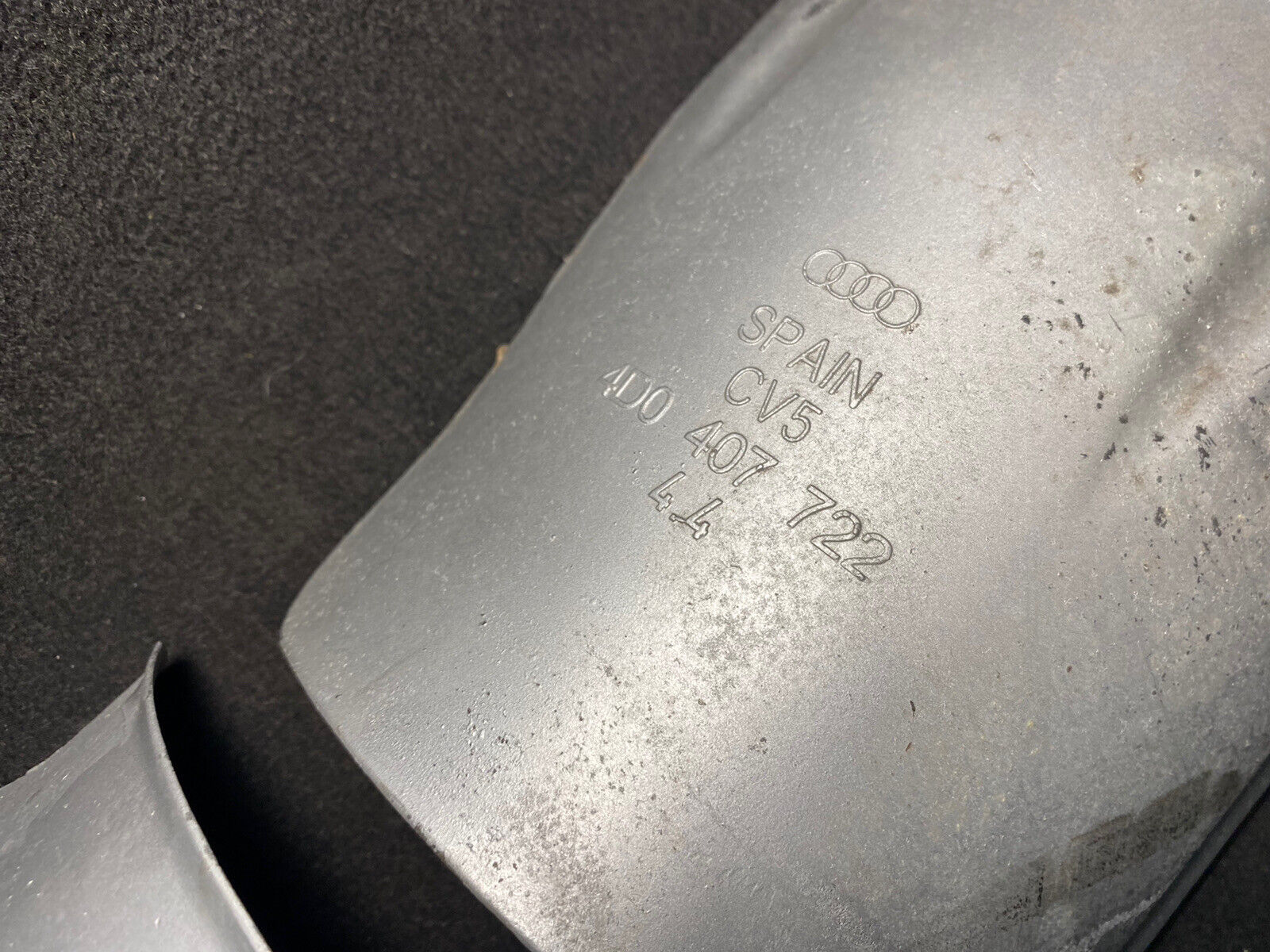 OEM Audi B5 S4 01E Axle Heat Shields - Fresh Stock Dated December 2025