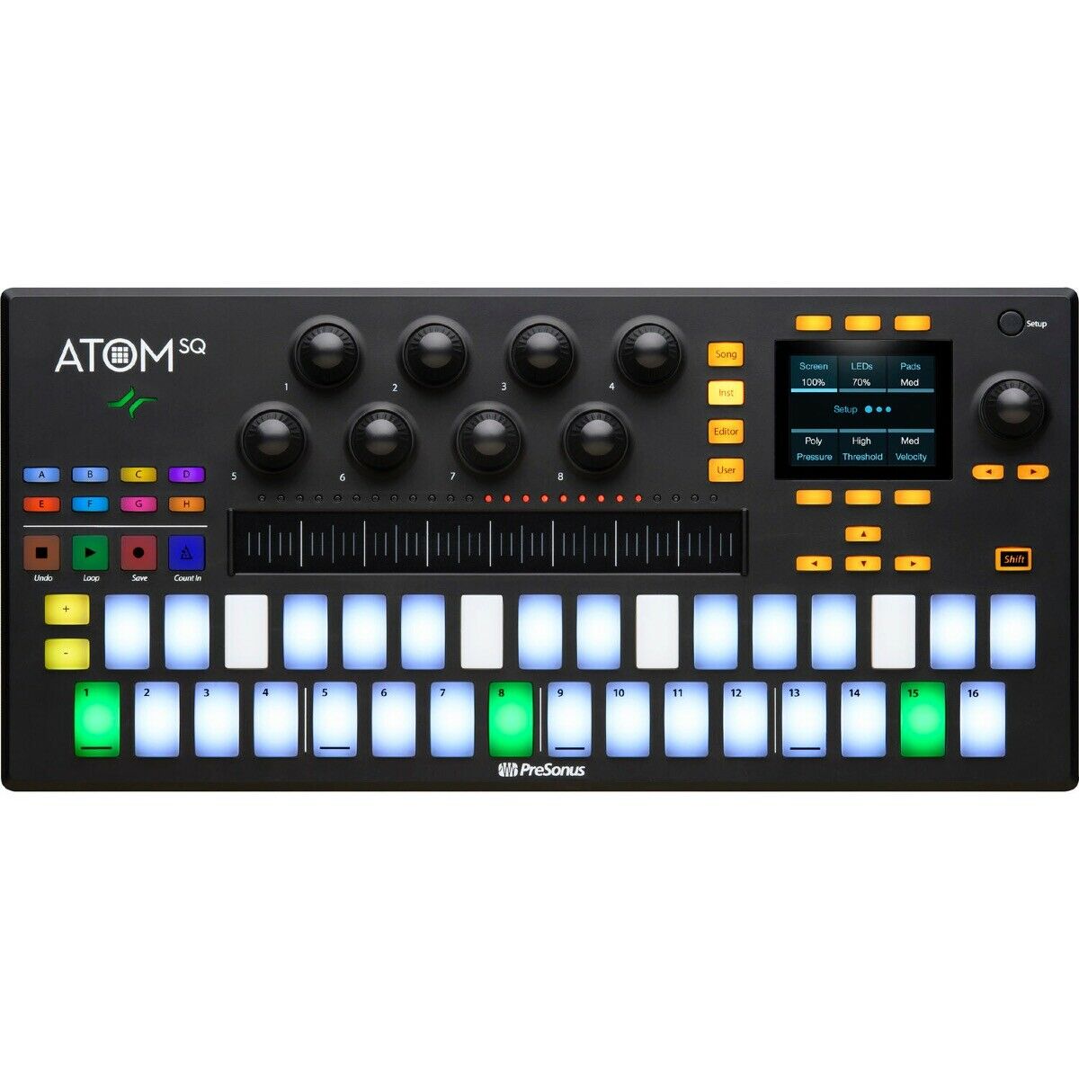 Presonus Atom SQ USB 16-Pad MIDI Controller - Fresh Stock Dated December 2025