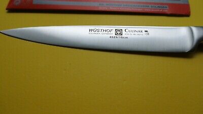 WUSTHOF NEW CULINAR UTILITY  KNIFE #4529/16cm  solingen germany - Fresh Stock Dated January 2026