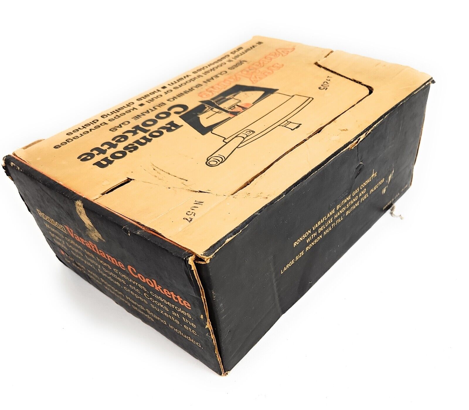 Ronson Varaflame Cookette Camp Stove Butane Gas Burner Vintage - Fresh Stock Dated February 2026