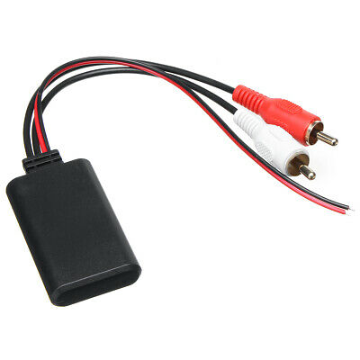 23cm bluetooth 2RCA AUX IN Universal Wireless Cable Adapter vehicle Audio Input - Fresh Stock Dated December 2025