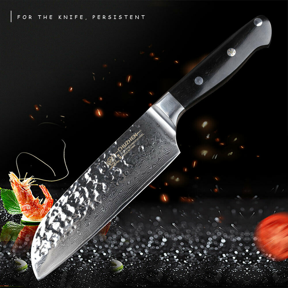 kitchen santoku Knife por Japanese 67 layer damascus steel sashimi Sushi knives - Fresh Stock Dated January 2026