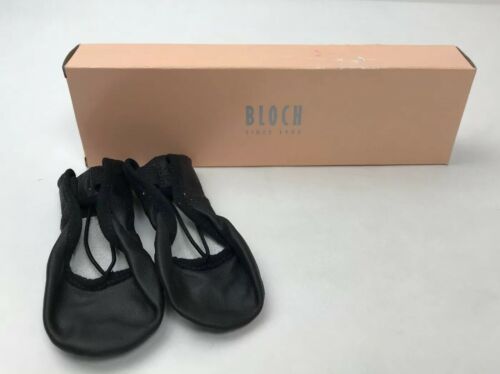 Bloch Dance Toddler 7.5D Dansoft Full Sole Leather Ballet Slipper Shoe Black New - Fresh Stock Dated December 2025