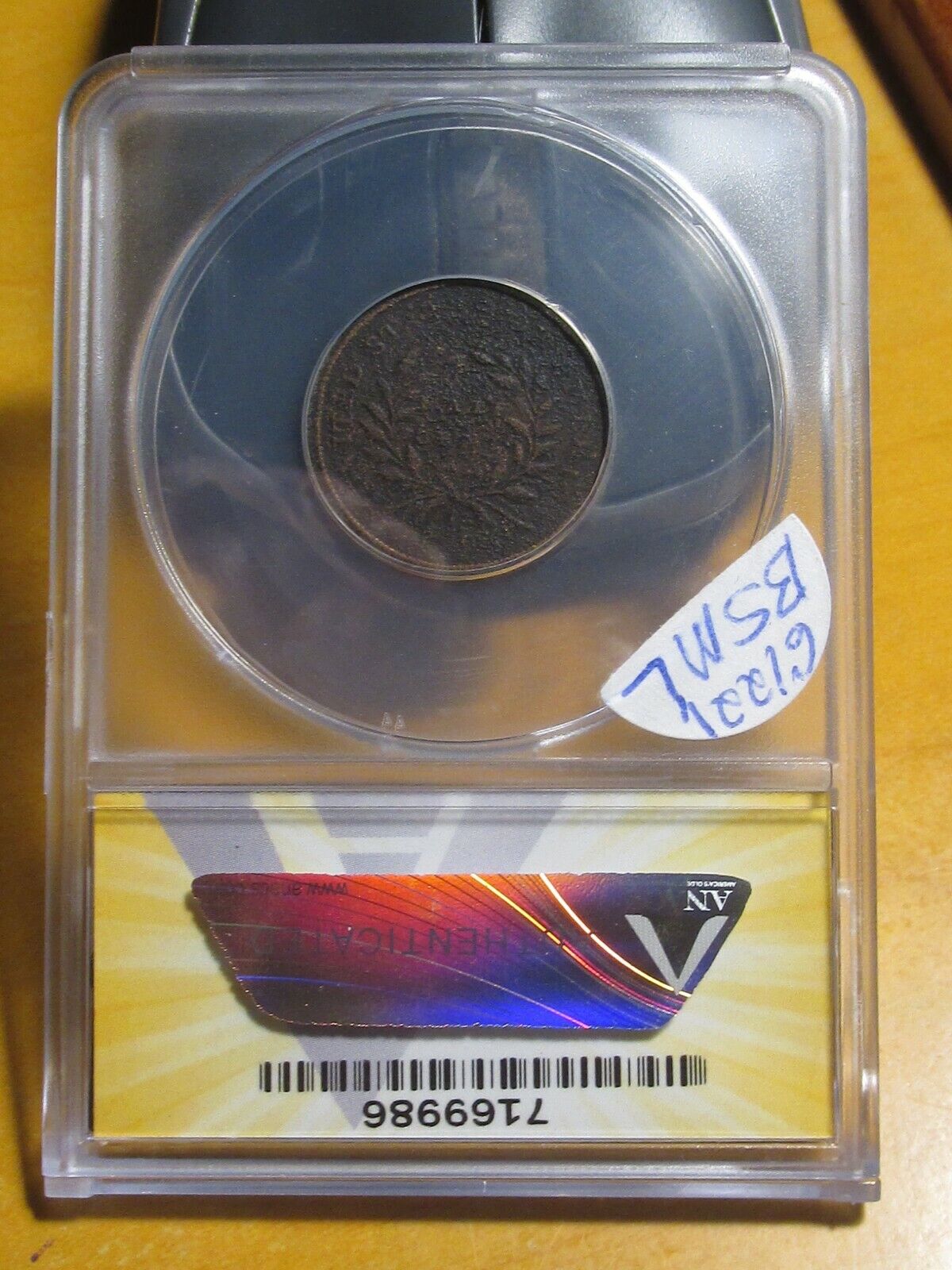 1793 LIBERTY CAP HALF CENT. ANACS FINE 12 DETAILS - HEAVILY CORRODED - CLEANED. - Fresh Stock Dated December 2025